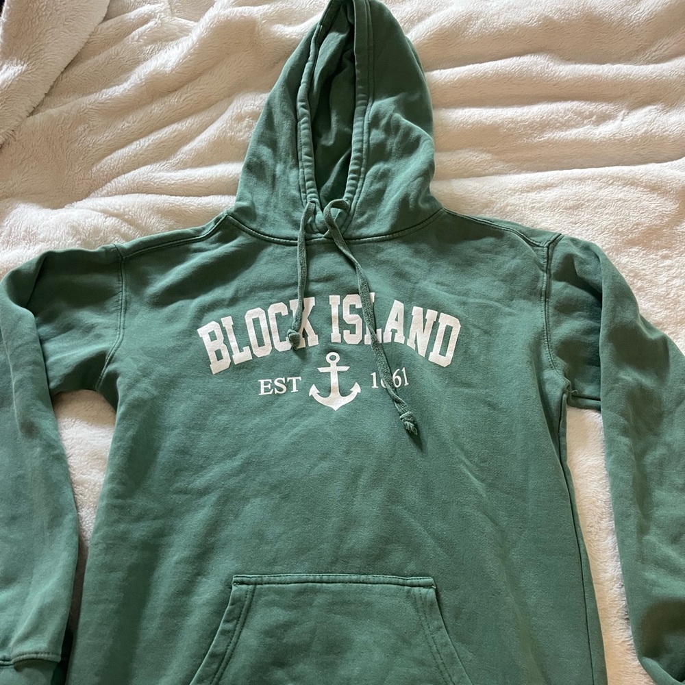 Block Island Green Hoodie